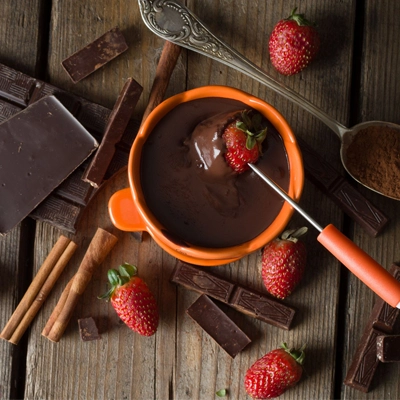 Fondue au chocolat